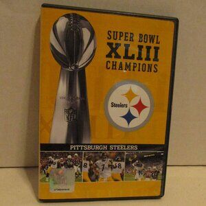 NFL Pittsburgh Steelers Super Bowl Championship XLIII Football DVD Movie